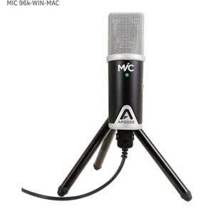 USB Microphone - Black and Silver